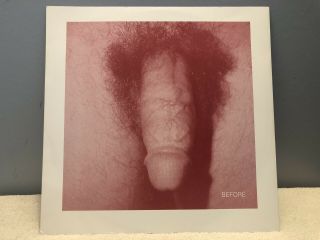 “before” By Pet Shop Boys (promo,  Red Penis Sleeve),  12” Vinyl.  Gay Interest.