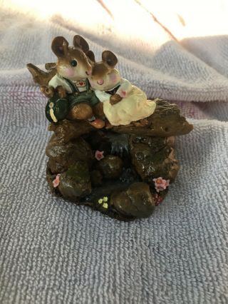 Wee Forest Folk Mountain Stream - Retired - Forest Scenes Series Euc