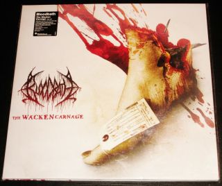 Bloodbath: The Wacken Carnage 2 Lp 180 - Gram Vinyl Record Set 2016 Peaceville