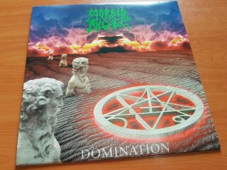Morbid Angel ‎– Domination - Lp - First Press.  Death Metal