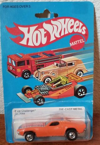 Hot Wheels Dixie Challenger Orange 3364