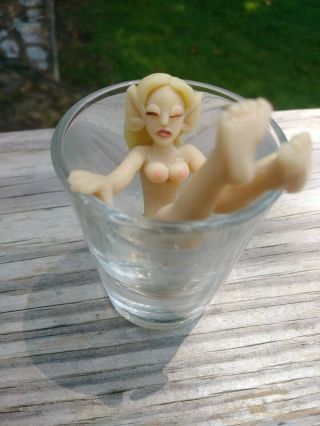 Vintage Naked Lady Shot Glass