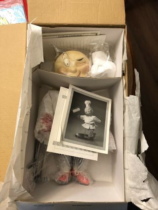 Mcdonalds Mcmemories 40th Anniversary “speedee” Doll.  Never Removed From Box