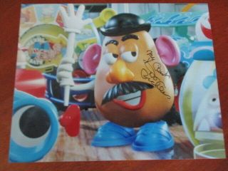 Don Rickles Autograph/signature Color 8x10 Voice Actor Mr.  Potatoe Head