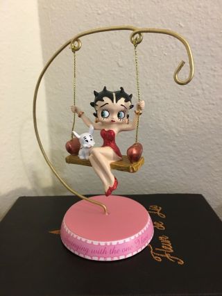 Betty Boop Swinging With The One I Love “love Swing” ©️2012 Westland Figurine