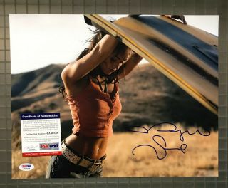 Megan Fox Signed 11x14 Transformers Photo Autographed Auto Psa/dna