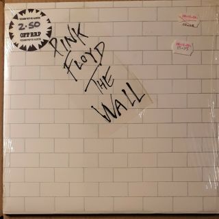 Pink Floyd The Wall 2 Lp Harvest Uk Hype Price Stickers Shrink Nm