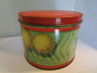 Vintage FFV Macaroon Krisps Tin Box Cookie Tea Biscuit Southern Biscuit Company 5