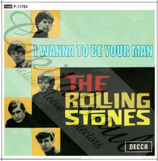 60s R/b Blues Pop Decca The Rolling Stones I Wanna Be Your Man Picture Sleeve