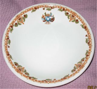 The Rice Hotel Houston Tx Soup/cereal Bowl Shenango China Hotel Collectibles