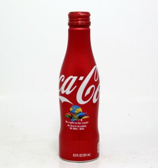 Rare Coca Cola Coke Alu Aluminum Bottle Be A Gift To The World Philippines