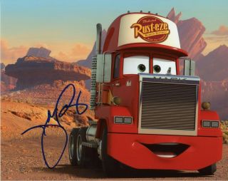 John Ratzenberger As Mack In Cars 2 Signed 8x10 Photo Pixar Disney