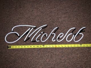 Michelob Script Section Neon Replacement Part Beer Sign Light Anheuser Busch