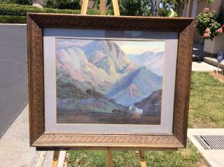 Fred Grayson Sayre Oil Painting California Plein Air