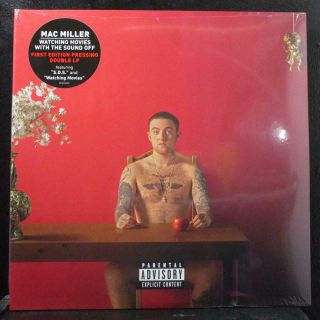 Mac Miller - Watching Movies With The Sound Off 2 Lp Red / White 1st