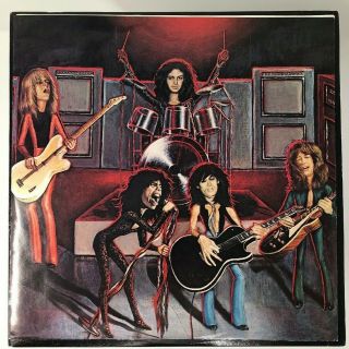 AEROSMITH Rocks QUADRAPHONIC Columbia 1976 CBS Early Print LP RECORD Joe Perry 4
