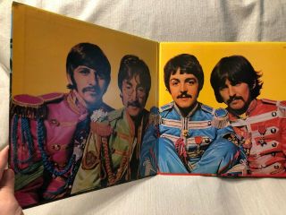 The Beatles Sgt Pepper ' s LHCB LP EMI Parlophone Records MFSL 1 - 100 EX/EX mofi 7