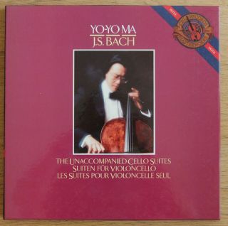 Cbs - D3 37867 - Yo - Yo Ma - Bach - Solo Cello Suites 1 - 6 - Nm