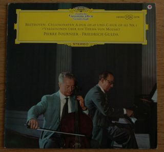 Dg - 138 082 Slpm - Fournier&gulda - Beethoven - Cello Sonatas & Variations - Nm