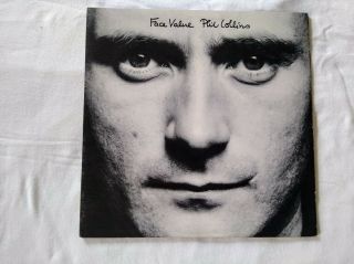 Phil Collins ‎– Face Value Vinyl,  Lp 1981 Atlantic ‎– Sd - 16029