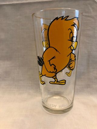 Rare Henry Hawk Vintage 1973 Pepsi Looney Tunes Glass -