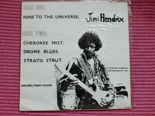 Jimi Hendrix Music For Fans Vol 1 Vinyl Lp Album Record