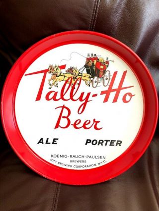 Tally - Ho Beer Tray - Date?