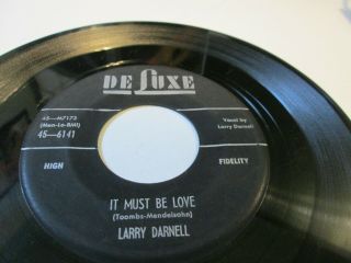 Larry Darnell&grp Deluxe 6141 It Must Be Love