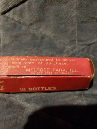 Vintage Coca Cola Bottling Company Durolite Pencil from chicago 7