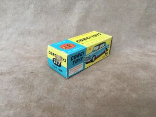 Corgi Toys No 217 Fiat 1800 Vintage Empty Box