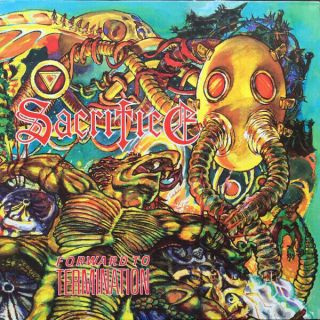 Sacrifice - Forward To Termination Lp Colored Vinyl Album - Thrash Metal Record