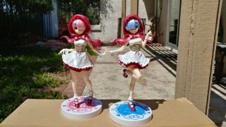 Re: Zero Rem And Ram Red Riding Hood Figurine Defect