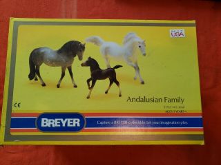Vintage Breyer 1987 Classic Andalusian Family Set 3060