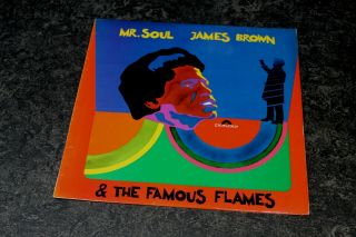 James Brown & The Famous Flames ‎– Mr.  Soul Uk Lp
