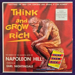 Earl Nightingale Think & Grow Rich Lp 