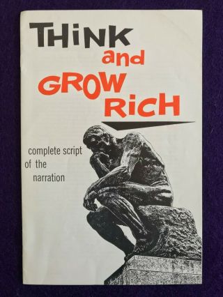 EARL NIGHTINGALE Think & Grow Rich LP ' 60 PRIVATE - NAPOLEON HILL 3