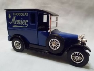 Matchbox Models Of Yesteryear Y5 - 4 1927 Talbot Van Chocolate Menier Issue 3