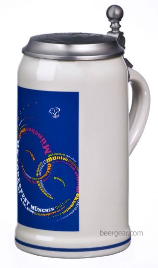 2009 Munich Oktoberfest Stein - 1 Liter - Mugs Stocked In Usa By Beer Gear