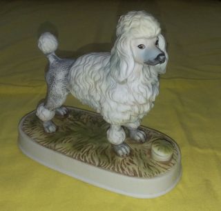Vintage French Poodle Lionstone Whiskey Decanter Limited Edition 1975