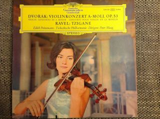 Germany Dgg Stereo Edith Peinemann Dvorak Violin Con.  A - Moll Classical 33rpm