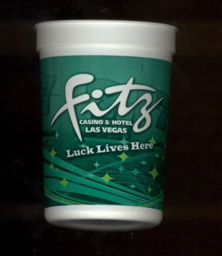 Fitzgeralds Hotel Casino - Slot Coin / Token Cup - Las Vegas - Luck Lives Here