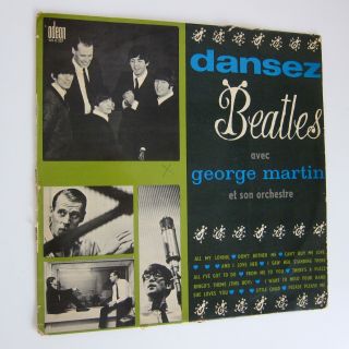 George Martin Dansez Beatles Osx 227 Very Rare Orig France Only Sleeve