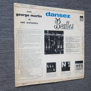 GEORGE MARTIN DANSEZ BEATLES OSX 227 VERY RARE ORIG FRANCE ONLY SLEEVE 2