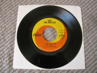 THE BEATLES 4 By The Beatles Ep w/ps John Lennon Paul McCartney US BIDDERS ONLY 4