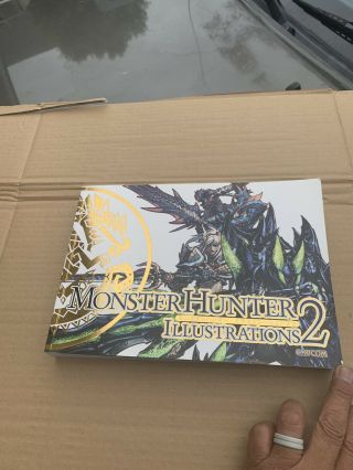 Monster Hunter 2 Illustrations Art Book Japanese SIGNED 2