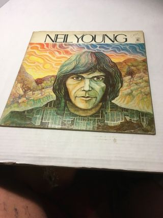 Vintage Vinyl Record Album Neil Young Self Titled