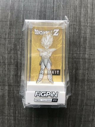 Vegeta Figpin Anime Expo 2019 Exclusive Dragonball Z Figure Pin Dbz Ax Bait