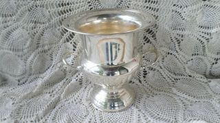 Vintage Leonard Silver Plate Champagne/wine Cooler Ice Bucket 10 "