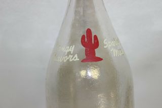 Valley Spring Beverages Soda Bottle,  Phoenix,  Arizona 1952 3