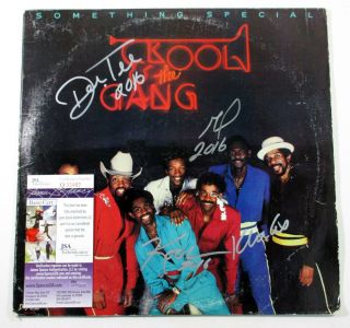 Kool & The Gang Signed Lp Record Album Something Special W/ 4 Jsa Autos